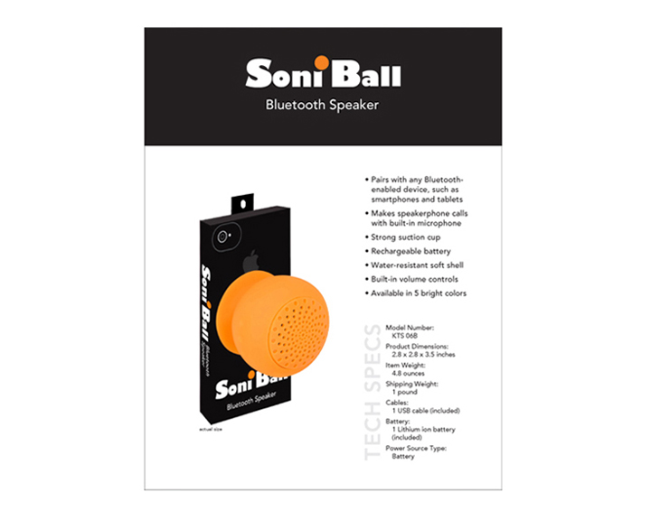 SoniBall sell sheet