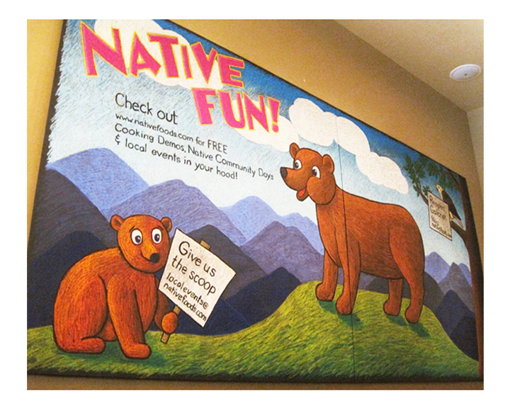 Native Foods Cafe chalkboard